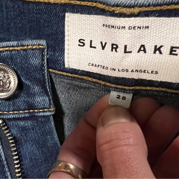 NWT Slverlake Beatnik High-rise Denim Skinny Jeans in Anything Goes, Size 28 - Picture 12 of 15